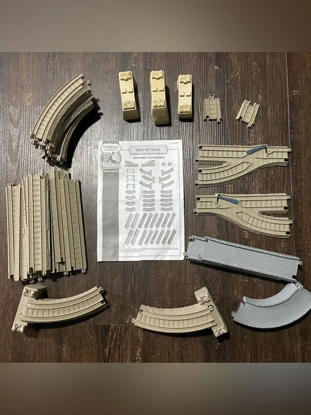 TrackMaster Thomas & Friends Train “Pack of Track” 64013 45 pc Set *No Bag*